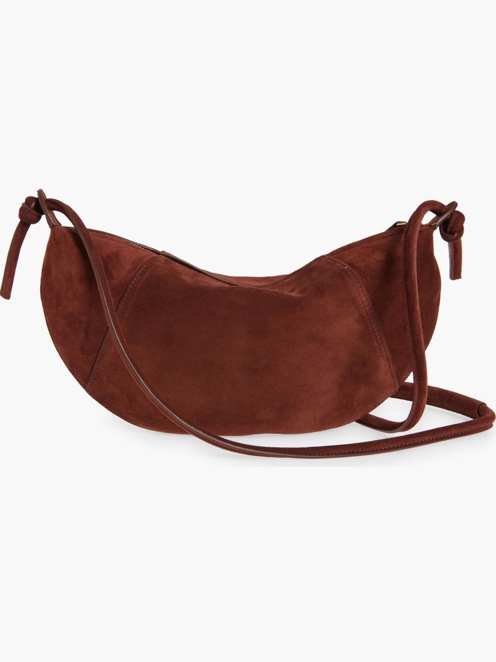 Mansur Gavriel Mini Fortuna Suede Shoulder/Crossbody Bag